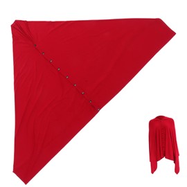 IWOWHERO Nursing Cover Breastfeeding Wrap Feeding Cover Lactation Poncho Comfortable Cotton Nursing Scarf