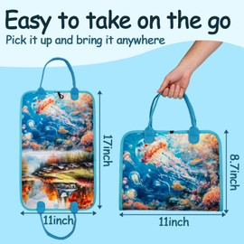 Fidget Blanket for Adults with Dementia, Dementia Fidget Toys for Elderly