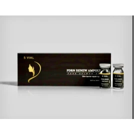 Salmon DNA PDRN  99% Salmon DNA New sealed box  5 ampules 10 ml .