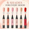 6 Pcs Quick Dry Nail Polish Pens, No UV Lamp