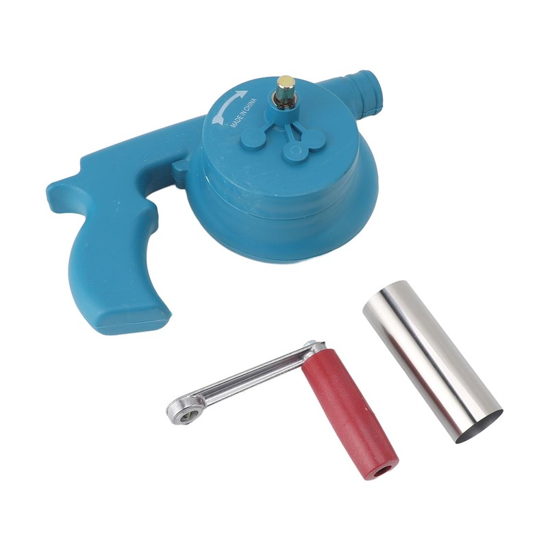 Hand Crank BBQ Fan, Increase Firepower, Easy Operation, Portable Barbeque