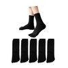 [Not Set] Women's 5 Toe Socks, Cotton Blend, All Year,