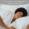 Holarleo Satin Bonnet for Sleeping - Silk Sleep Cap With