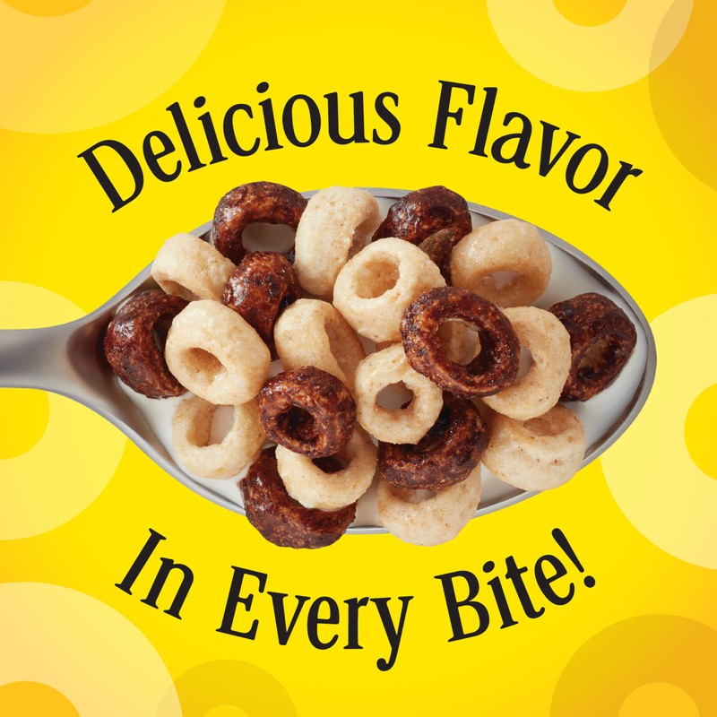 Cheerios Protein Cereal, Cookies and Crème, 8g Protein, Family Size,