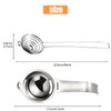 Amfrpar Pack of 2 Egg Separators, Egg Yolk Separator, Stainless