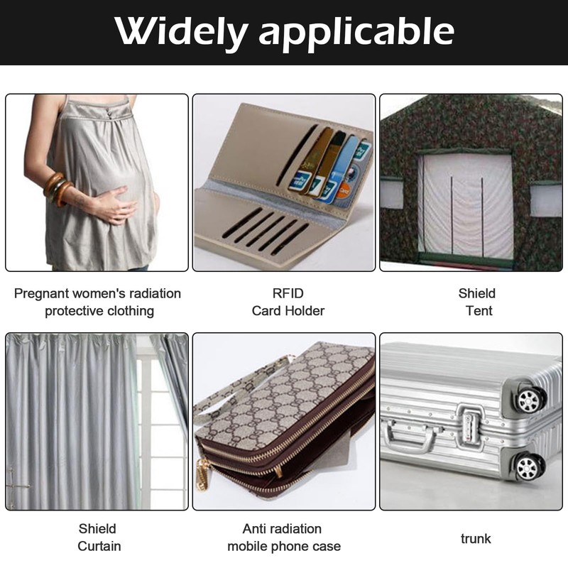 RF Faraday Fabric, Faraday Fabric Shielding Fabric Protects Signal Conductive