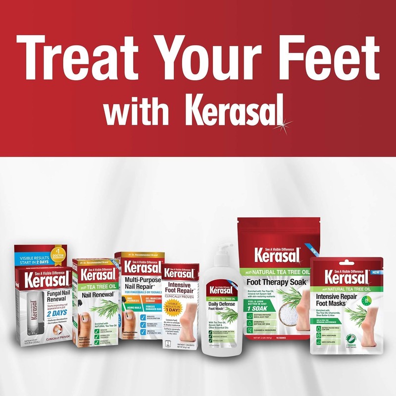 Kerasal Intensive Foot Repair Skin Healing Ointment for Cracked Heels
