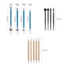 Clay Sculpting Tools Kit 33pcs Ball Stick Silicone Pen Portable