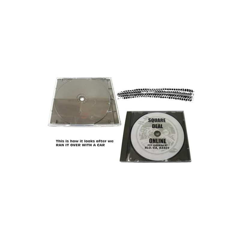 (1) Allsop Single Super Strong Box CD Jewel Case -