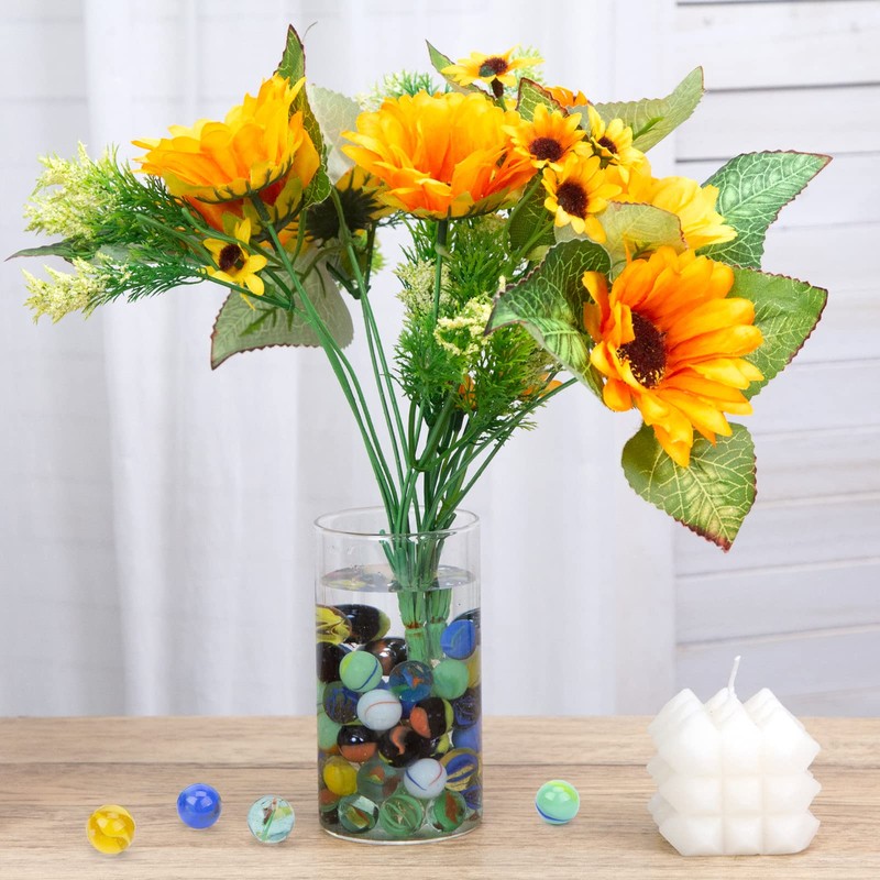 Hakacc Small Glass Marbles - Colourful Toys - Marbles /