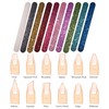 P2P Nails Glitter Colorful Nail File Strips - Manicure and