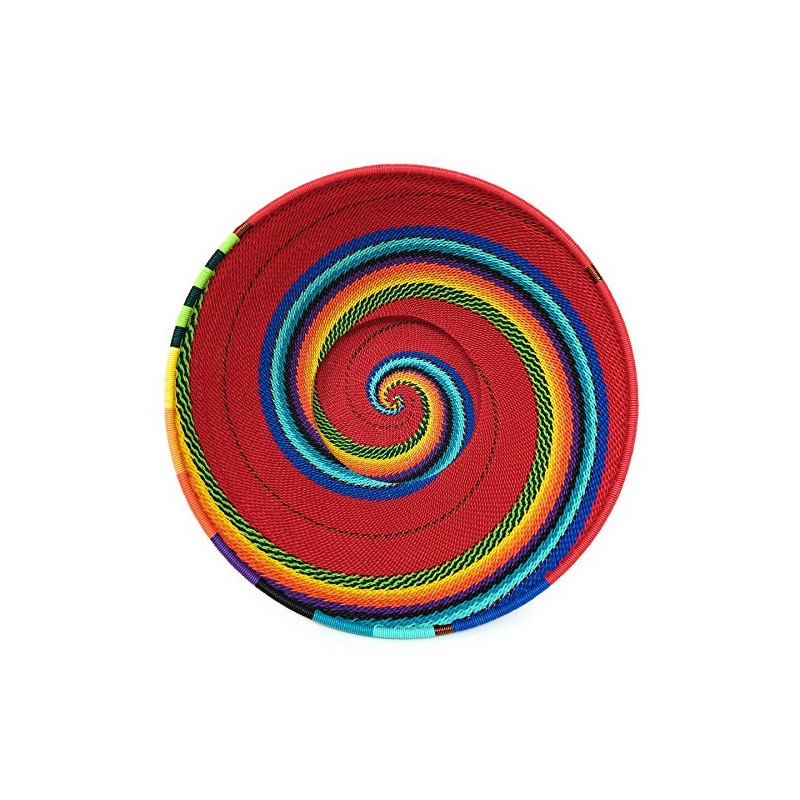 Bridge for Africa Fair Trade Zulu Telephone Wire 8" Round