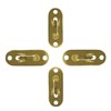 Kowibcl Curtain Rod Bracket,Curtain Rod Holder with Screw Pack (for