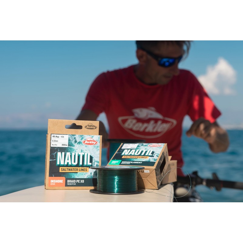 Berkley Nautil Inshore Braided Fishing Line 0.06mm - 6lb -