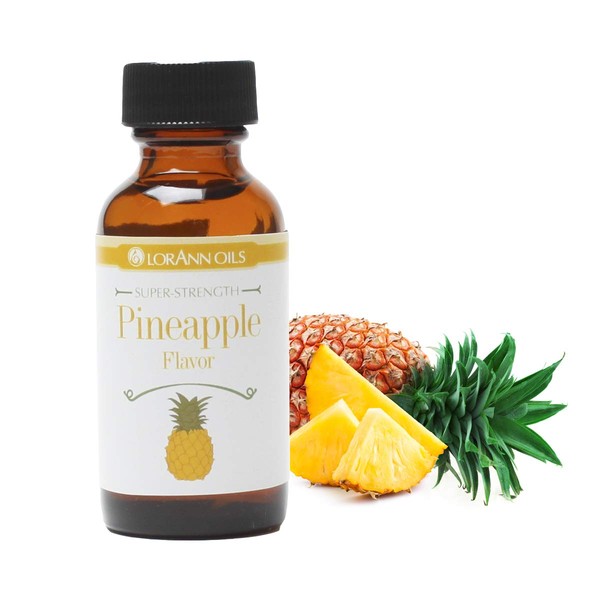 LorAnn Pineapple Super Strength Flavor, 1 ounce bottle