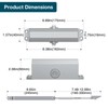 Calzibeno Automatic Door Closer, Door Closer for Home