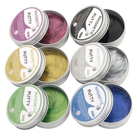 Magnetic Clay Magnetic Clay Creative Decompression Toy Swallows Magnetic Clay - Colour: silver