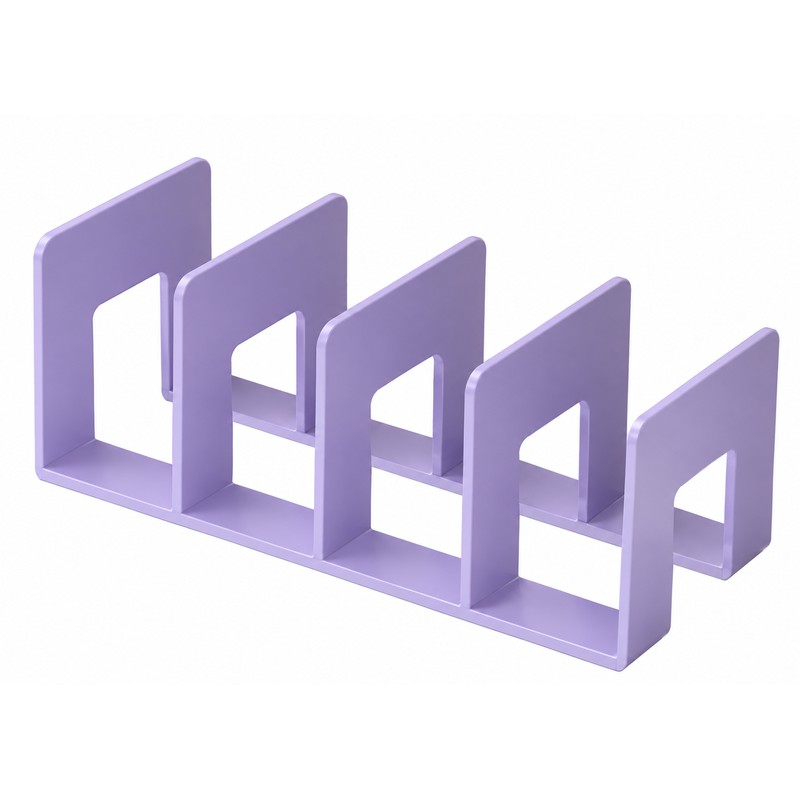 Multi Compartment Desktop Books Stand Organizer For Students Books And