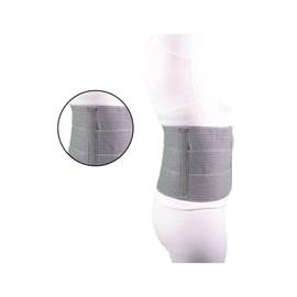 TYNOR Reductor de Vientre - con Cinturon Abdominal De algodón Elástico Gris- Modelo A03 (ORTOPEDICO) (MEDIANA)