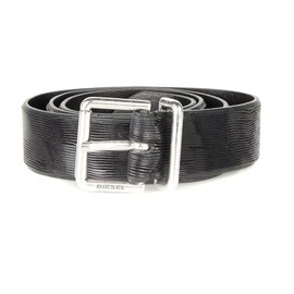 Diesel BHELO CINTURA Belt Belt LADIES Genuine Leather (Red, 85 cm)