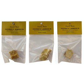 Honey Amber Essence Resin - 5 Gram Pack - Sold as a set of 3 Packs