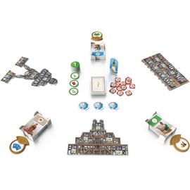 Repos Production, 7 Wonders Architects - Medals, Expansion, Family Game, Strategy Game, 2-7 Players, From 8+ Years, 25 Minutes, German, Multicoloured, Colourful