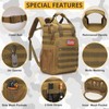 Tactical Backpack Cooler,Lunch Backpack for Men Work with Handle，Soft Cooler