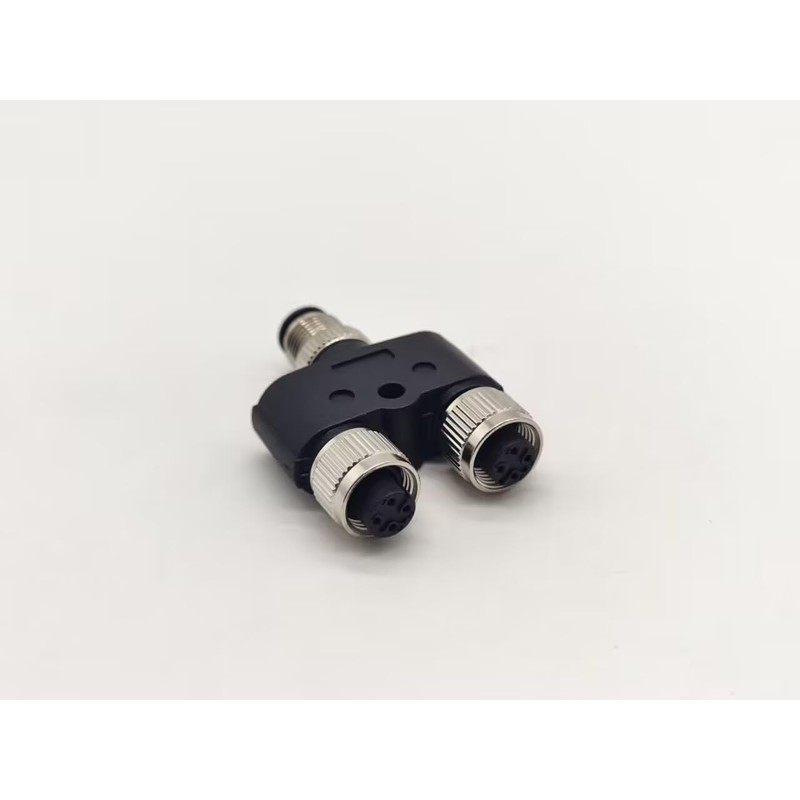 Elecbee M12 Y Connector 4 Pin Male to Female A
