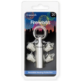 CRESCENDO Fireworks 20 Ear Protectors for Fireworks Viewing Earplugs
