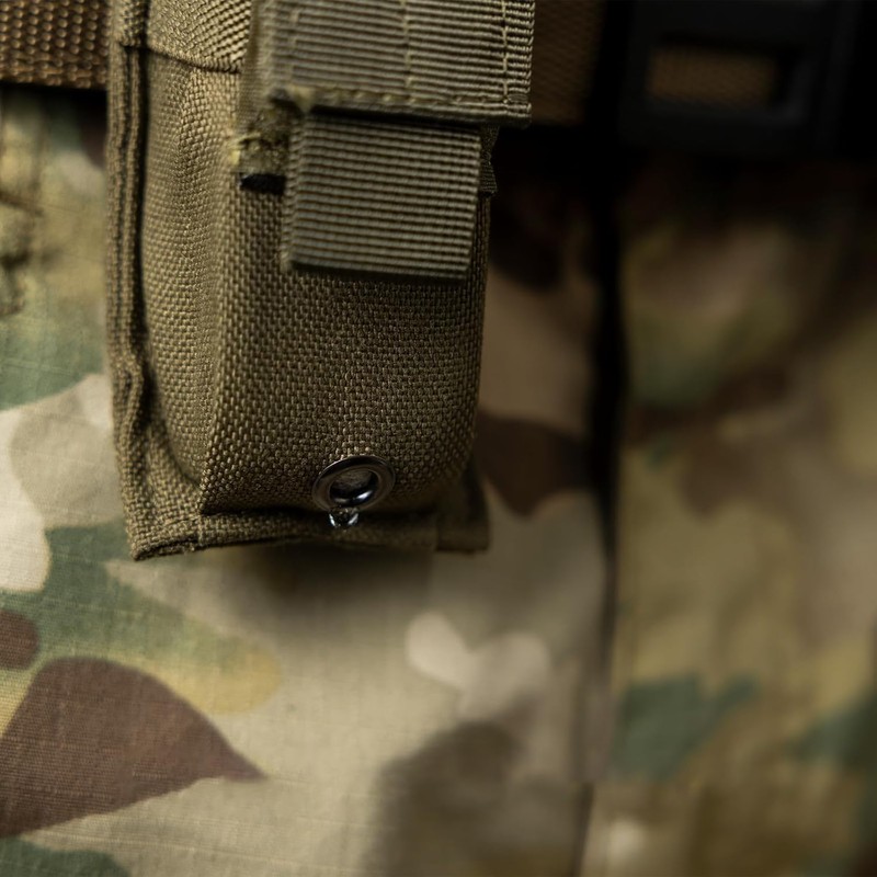 Tactical Military Belt Pouch Small Light Holder Flashlight Holder Dump