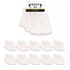 발가락 사이 무좀 습진 곰팡이 예방 방지 치료 10켤레 [그레이] Prevention and Treatment of Athlete's Foot, Eczema, and Fungal Infections Between Toes, 10 Pairs [Gray]