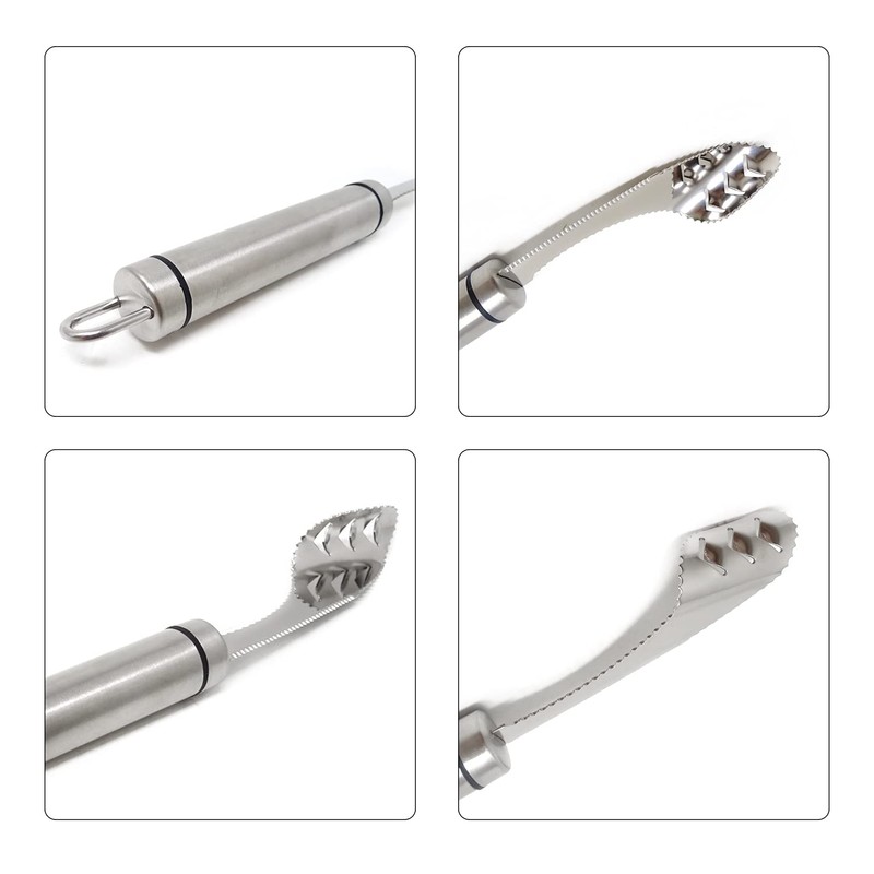 Honbay 1PCS Stainless Steel Jalapeno Pepper Corer Tool Chili Corer