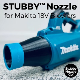 STUBBY™ Car Drying Nozzle for Makita 18V LXT Leaf Blower (XBU03Z & DUB184Z) - Yes - Grey