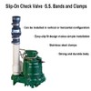 Hydro Master Plastic Sump Pump Check Valve with Stainless Steel
