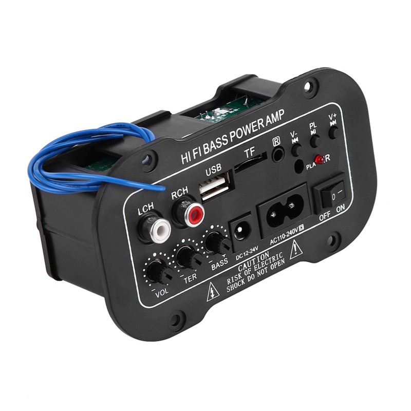 5 Inch Auto Car Digital Bluetooth Amplifier Hifi Bass High