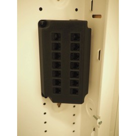Tech11 Patch Panel, 14 Port, Cat6 Keystone Jacks for Leviton Structured Media Center
