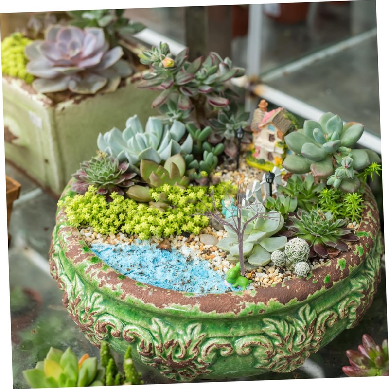 TOPPERFUN Miniature Landscape Tree Trunk 4cm Exquisite Model Branches Set