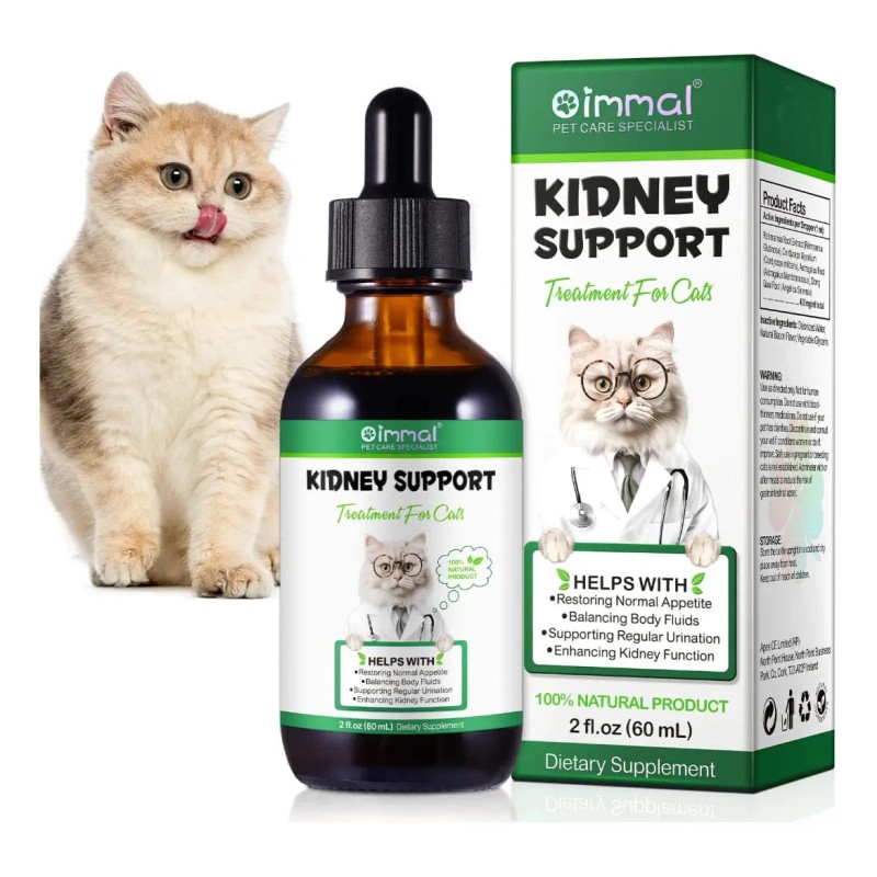 Suplemento Urinario Kidney Support Líquido Gatos Probioticos