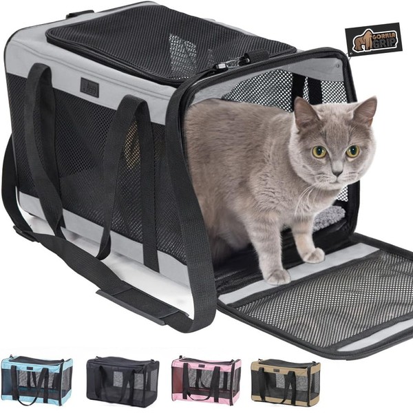 Gorilla Grip Gorilla Grip Airline Travel Cat Carrier Bag Up