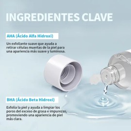 Tónico Exfoliante Aha Bha Niacinamida Seborregulador 200 Ml