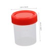 Kichvoe 10Pcs Leak Resistant Cups with Lids Plastic for Safe