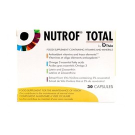 Théa Nutrof Total Food Supplement For The Eye Health 30caps
