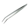 SK11 ピンセット 精密用 先細 先長 曲 150mm ST-8