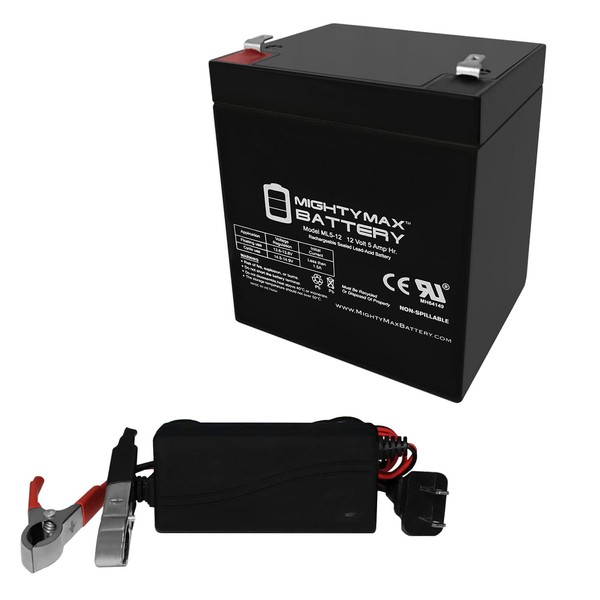 Mighty Max Battery 12V 5AH Battery for Garage Door Opener