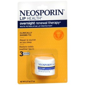 Neosporin Lip Health Overnight Renewal Therapy 0.27 OZ