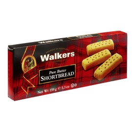 Walkers Shortbread Fingers, 5.3-Ounce Boxes (Pack of 12)