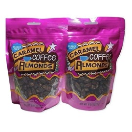 Trader Joe’s Caramel Coffee Almonds –2 Pack (8oz / 227g Each)