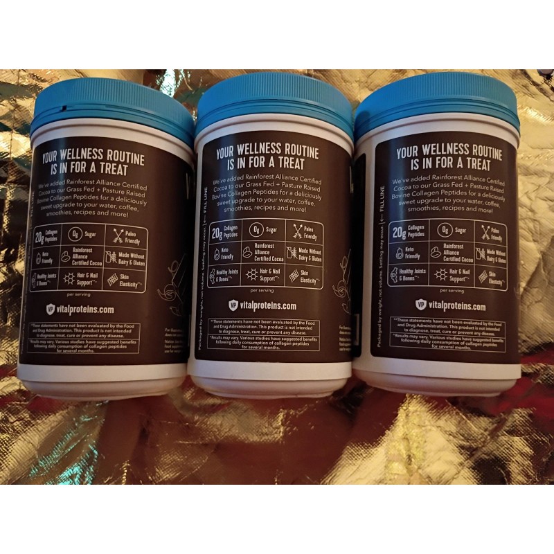 Vital Proteins 3 Pack Vital Proteins Collagen Peptides Powder Chocolate