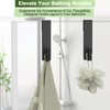 VINHOLD Shower Door Hooks, Heavy Duty Rack Hooks for Robe,