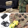 48PCS Tactical Gear Clip Set Molle Webbing Attachments for Backpack